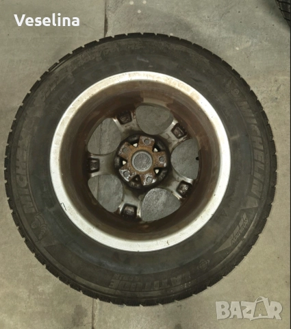 Комплект лети джанти със зимни гуми 205/70/15, снимка 6 - Гуми и джанти - 52969292