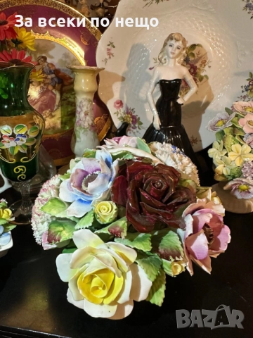 Royal Doulton England Circa 1966 - “ Грандиозната цветна кошница” Код P1666, снимка 10 - Антикварни и старинни предмети - 52933030