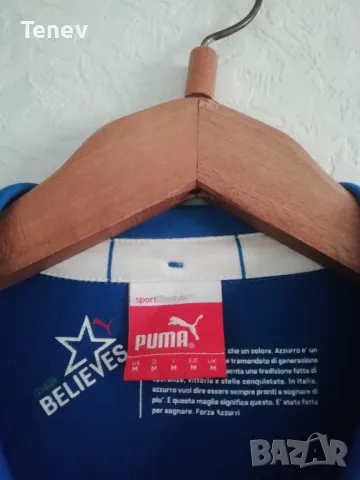 Италия Балотели оригинална тениска фланелка футболна размер М Balotelli Italy Puma, снимка 8 - Тениски - 49404836