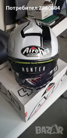 Мото каска AIROH Hunter, снимка 2 - Аксесоари и консумативи - 56053881