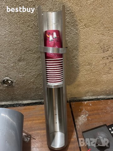 Диспенсър за чаши - неръждавейка