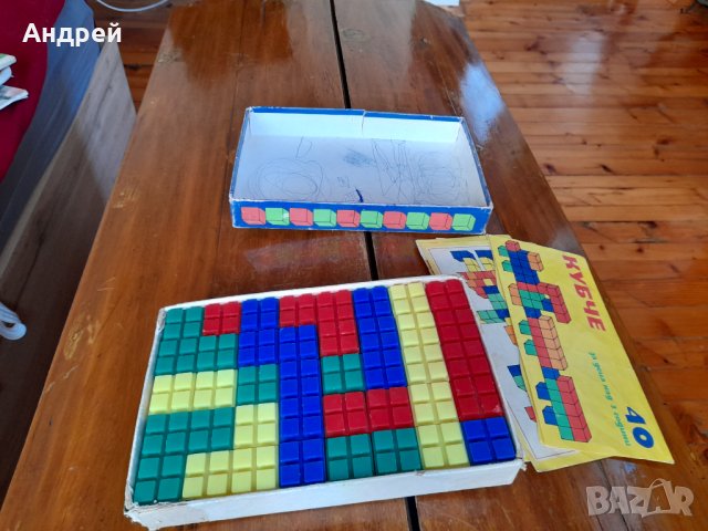 Стар детски конструктор Кубче 40, снимка 2 - Други ценни предмети - 34738809