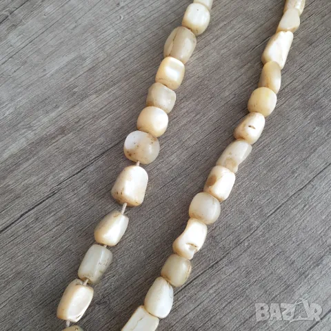 Стара седефена броеница 118грама, снимка 5 - Антикварни и старинни предмети - 50272917