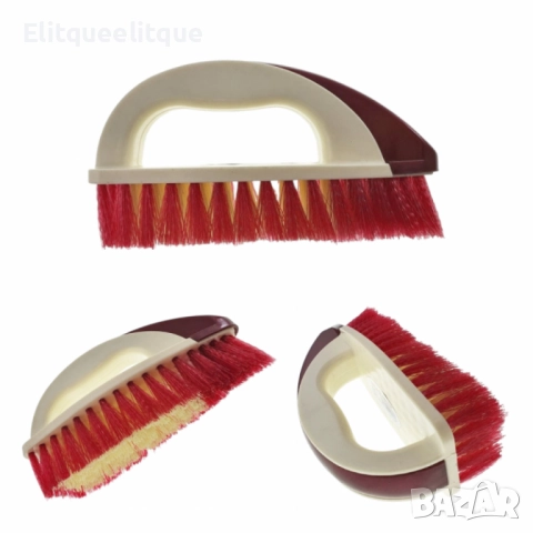 Четка за почистване с дръжка тип „ютия“ – 17 х 6 см, снимка 2 - Други стоки за дома - 52346402