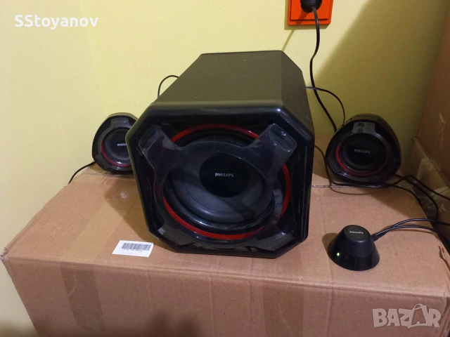 Мултимедийни високоговорители - Philips SPA5300, снимка 3 - Тонколони - 53278539