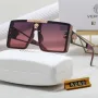 Слънчеви очила с UV400 защита с ПОДАРЪК🎁калъф и кутия Versace😎Louis Vuitton 😎 Код D1418, снимка 4
