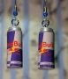 Red Bull енергийна напитка кенче мини висулка за бижу колие обеци ключодържател и др, снимка 1