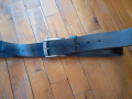 Немски Марков колан A-Venten естествена кожа нов 137см и широк 4см , снимка 1