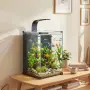 PawHut Комплект за Аквариум 36L Нано Аквариум с LED Осветление, снимка 11
