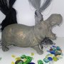 Голяма пластика - Хипопотам, снимка 2