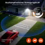 LED прожектор с датчик за движение 1500 lm батерия IP65 6500 K висока яркост , снимка 4