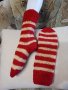 Ръчно плетени дамски чорапи от вълна размер 39, снимка 2