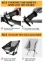 Олекотен Сгъваем стол за къмпинг и преходи PeakPath Moon Chair, снимка 2