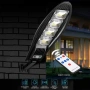 Соларна лампа 2400 W с дистанционно и три режима на работа с 4 LED , снимка 3