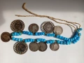 Автентичен сребърен Пендар(накит) с 9 Исторически монети/Царство България и Австро-Унгария/!, снимка 8