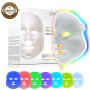 Козметична LED маска за лице – Маска за фотодинамична терапия, снимка 1 - Козметика за лице - 42334903