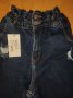 Дамски дълги тъмносини накъсани дънки размер 34 цена 26 лв., снимка 2