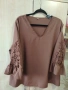 ДАМСКА БЛУЗА С ДАНТЕЛА. , снимка 1