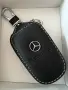 Автомобилен кожен кейс/калъф за ключ Mercedes-Benz, снимка 4