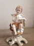 Стара порцеланова фигура-ангелче, снимка 13
