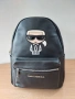 Черна раница Karl Lagerfeld- SD43, снимка 5