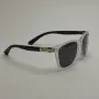 Ray Ban Wayfarer поляризирани слънчеви очила унисекс черно бяло UV400, снимка 6