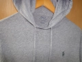 Мъжка сива блуза /тениска/суичър с качулка Polo Ralph Lauren, размер S  , снимка 4