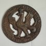 Стар метален герб, снимка 1 - Колекции - 41705511