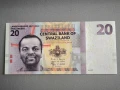 Банкнота - Свазиленд - 20 емалангени UNC | 2017г., снимка 1