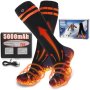 Нови Електрически нагреваеми чорапи 5000mAh, 4 режима, Зимен Спорт
