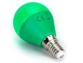 LED Крушка G45 E14/4W/230V зелена, снимка 2