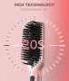 MEGAWISE KL-1025 керамична йонна четка 2-в-1 за изправяне и разплитане на коса с регулируема темпера, снимка 5