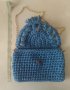 Плетена дамска чанта, снимка 3