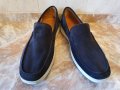 Мокасини Ecco велур-Цвят: Индиго Номер -42, снимка 11