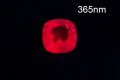 Розов шпинел 0.28ct cushion шлифовка силна флуоресценция #1, снимка 3
