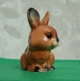 Винтидж порцеланова фигурка - зайче Goebel, снимка 4