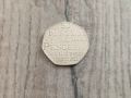 Монета 2005 Великобритания 50 pence 50p (Johnson's Dictionary) - Elizabeth II, снимка 2