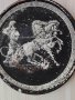 гръцка керамична чиния Гръцка Митология 32 см за окачване на стена, от остров Родос, снимка 2