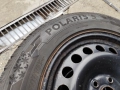 Зимни гуми 215/65/17 Barum Polaris 5 + железни джанти VAG груп., снимка 7