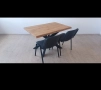 Маса, трапезна маса, метална основа за маса спайдър, снимка 2