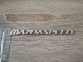 сребрист метален надпис MazdaSpeed за Mazda, снимка 5