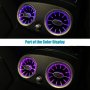 LED Ambient Въздуховоди за купе, с амбиентна светлина 64 цвята, за Mercedes C Class W205, GLC, 7бр., снимка 8
