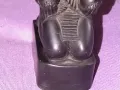 Скулптурка абанос Рамзес II K-176мм като нова, снимка 13