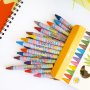 2392 Цветни пастели за рисуване, 24 цвята, снимка 3