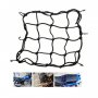 Мрежа за мотор, багажник, каска, АТВ, с подвижни куки, 35*30см, черен, снимка 3