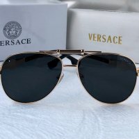Versace VE2236 мъжки слънчеви очила авиатор унисекс дамски, снимка 8 - Слънчеви и диоптрични очила - 41939999