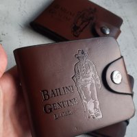 Ново мъжко портмоне bailini genuine leather, снимка 2 - Портфейли, портмонета - 42596696
