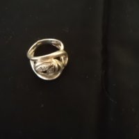 дамски сребърен пръстен , снимка 4 - Пръстени - 39967537