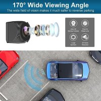 Нова Автомобилна динамична камера за задно виждане с нощно виждане, снимка 3 - Аксесоари и консумативи - 41754677