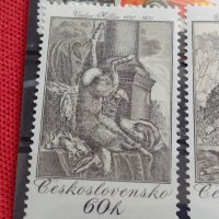 Пощенски марки две серии чисти без печат Чехословакия, СССР редки за КОЛЕКЦИЯ 20588, снимка 2 - Филателия - 40784454